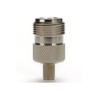 Connecteur coaxial RF droit à sertir de type N femelle en laiton pour câbles LMR240 4D-FB RG8X