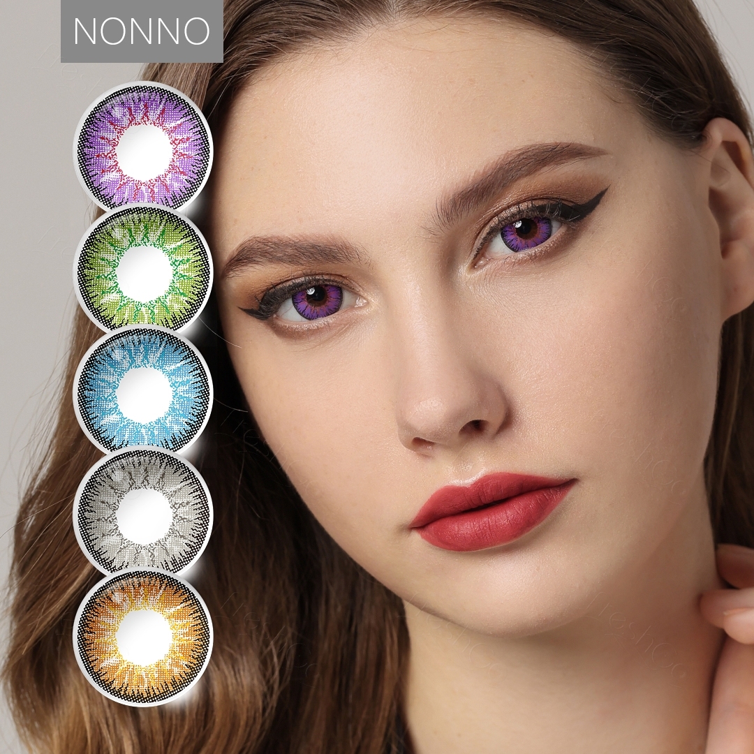 Freshgo Nonno Prescription color contact lens 14.5mm cosmetic contact lens Wholesale Eye Contacts Lenses For 1 year