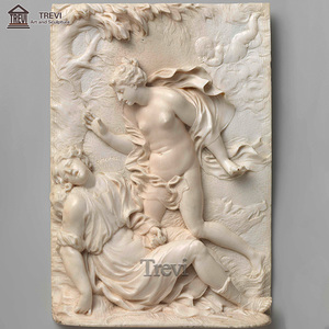 <span class=keywords><strong>Sculpture</strong></span> en marbre sculpté à la main de style grec européen, art mural européen, <span class=keywords><strong>bas</strong></span>-<span class=keywords><strong>relief</strong></span> - Product Image 2