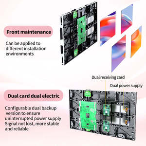 COB LED 4K video <b>wall</b> panel ultra-thin P0.9P1.2P1.25 indoor curved <b>display</b> suitable for command center enterprise exhibition hal - Product Image 2