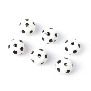 6ピース/セットサッカーボールサッカーキャンドル誕生日パーティー用キッドケーキデコレーション用品ドロップシッピング - Product Image 4