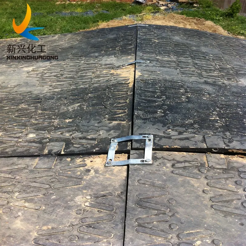 anti-slip floor mat UHMWPE non-slip plastic road mat HDPE high strength ground protection mats