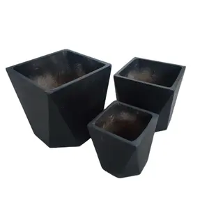 Fiber ceramic pot green flower American vase plant small kit magnesium mud material wholesale in South China Sea factory