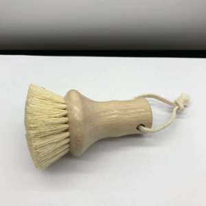 Uso domestico spazzola per la pulizia dei <span class=keywords><strong>piatti</strong></span> da cucina in fibra <span class=keywords><strong>piatti</strong></span> in legno ciotola pentola spazzole in Sisal - Product Image 5