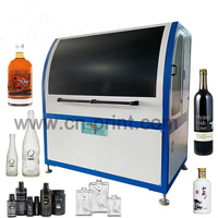 Máquina de serigrafía de 1 Color Automática personalizada para botella de perfume con alimentación automática