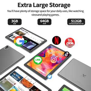 OEM 10 pulgadas 1280*800 IPS Educación Android 12 pantalla 3 + 64G negocios con altavoces duales <span class=keywords><strong>Tablet</strong></span> PC - Product Image 2