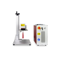 Nouvelle machine de marquage laser UV JPT 5W à refroidissement par air, haute précision, portable, pour gravure interne 3D de blocs de verre et de billes en cristal