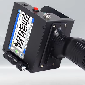 Tốc Độ Cao 50Mm Thời Hạn Sử Dụng Hàng Loạt Mã Thanh Dấu Ấn Đa Dòng Cầm Tay In Ấn <span class=keywords><strong>Logo</strong></span> Máy Cho Hộp Gỗ Bao Bì Carton - Product Image 1