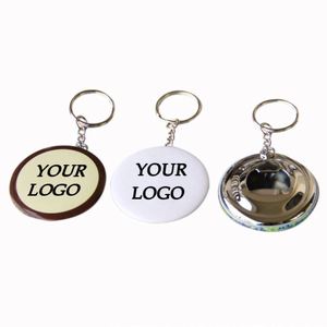 Personalised Logo Custom Beer Keychain 32Mm 37Mm 44Mm 58Mm Tin Button Key Ring With Bottle Opener - Product Image 4