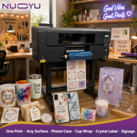 Printer UV DTF A3 Baru Tegangan Ganda 110V 220V Kompatibel Seluruh Dunia Mesin Pengelupas Laminasi Otomatis Kepala Ganda Tinta UV