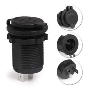 12 Volt Thuốc Lá Nhẹ Hơn Cắm Xe <span class=keywords><strong>Marine</strong></span> Xe Máy ATV RV Nhẹ Hơn Ổ Cắm Ổ Cắm Ổ Cắm Ổ Cắm - Product Image 3