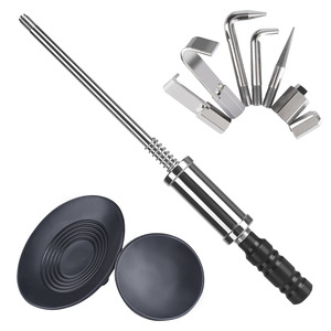 Super Pdr Automotive Dent Repair Tools Mpt N082 Aluminum Alloy T Pulley <b>Hook</b> Hammer <b>Suction</b> <b>Cups</b> Repair Equipment - Product Image 2