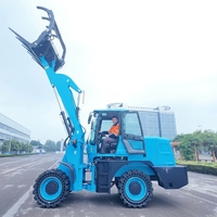 EV-20 Caricatore Frontale Elettrico da 2,2 Tonnellate, Alimentato a Batteria, Compatto, con Certificazione CE per Edilizia e Agricoltura