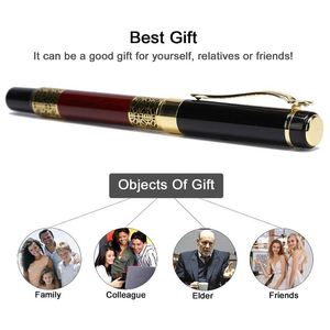 Luxury <b>Pen</b> Metal Gel Ink Novelty Promotional With Custom Logo Printed Personalized Engraving Advertising for Gift - Product Image 3