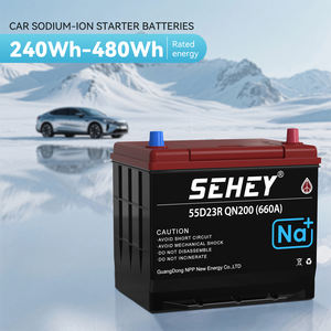 Vente en gros de batterie au sodium-ion CCA 450/660/720/900 batterie au démarrage auto au sodium-ion 12v 48 volts 20ah 40ah - Product Image 4