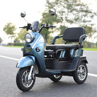 Certificat Emark Eec Coc Batterie 60v 20ah Moteur puissant 2000w Tricycle électrique à trois roues Scooter de mobilité électrique Ce