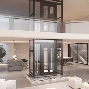 YSLANDSCAPE Ascenseur de villa résidentiel à structure à contrainte uniforme pour quatre/six personnes, utilisation intérieure/extérieure, pour l'observation panoramique - Product Image 5