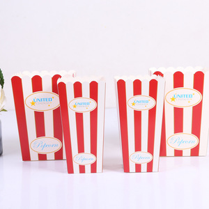 Boîte alimentaire OEM pour petites entreprises, pour pop-corn et plats chauds, biodégradable, portable, réutilisable, en carton ivoire vintage - Product Image 4