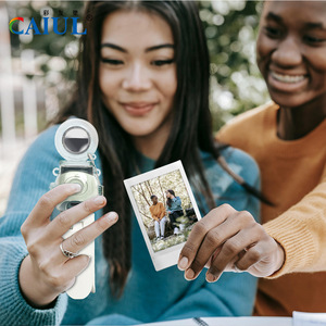 Casing pelindung bening PC lucu Modern, tas keras tahan guncangan tahan air dengan fitur pembawa tas Video - Product Image 5