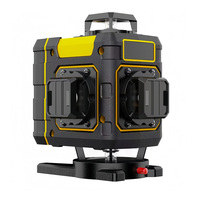 Niveau laser 4D Cross Line Laser Nivel à faisceau vert haute précision à nivellement automatique à 360 degrés à vendre