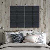 Nouveau panneau insonorisant carré en polyester 100% fibre insonorisante décorative et fonctionnelle améliore la qualité du son