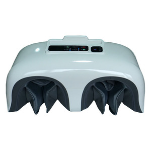 เครื่องนวดเข่าโบกวนพร้อมถุงลมนิรภัยแบบกดอัด แผ่นทำความร้อน ชาร์จผ่าน USB สำหรับใช้ในบ้าน สำนักงาน และการเดินทาง - Product Image 1