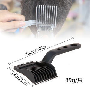 Peine Profesional para Recortar el Cabello, Nuevo Tipo de Peine de Empuje, Juego de Peines de Plástico Duradero, Cepillo para el Cabello Antiestático de Moda, Uso Comercial - Product Image 5