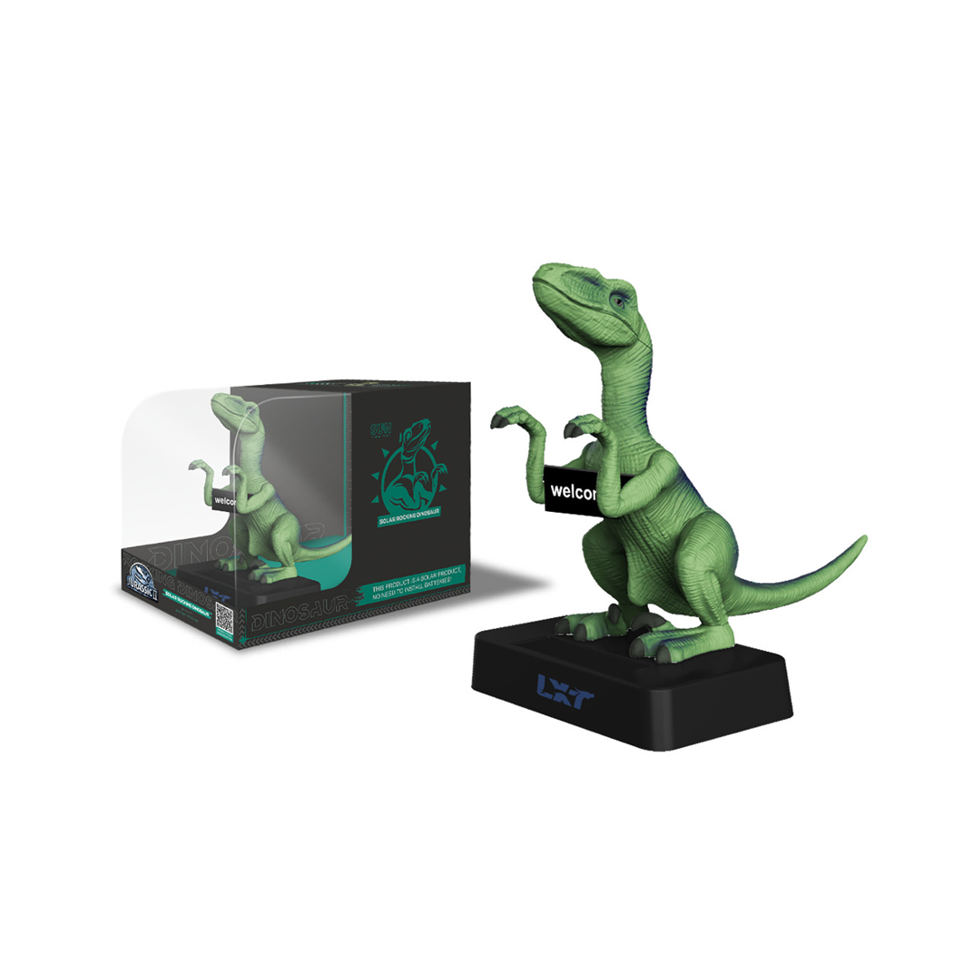 Лидер продаж, креативные игрушки, прекрасное украшение для дома, динозавр-качалка, игрушка для детей, подарок на день рождения, игрушка на солнечной батарее