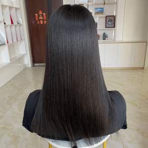 Gran Stock de Pelucas con Base de Seda para Mujer, Cabello Humano Natural de Lujo, Toupee con Base de Seda de 6.5*7 para Mujer # NA - Product Image 4