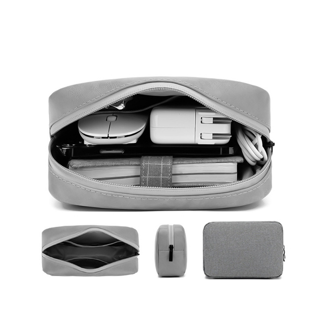 Electronics Accessories Organizer Pouch Bag, Travel Universal Organizer for Cable, Charger, Phone, SD Card