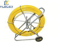 Tige de tirage en fibre de verre YILI 4mm*150m pour câbles et accessoires de canalisation, tire-câbles, tige de tirage en fibre de verre pour conduits