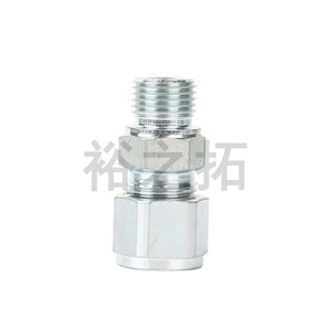 Stainless Steel <b>Quick</b> <b>Connector</b> External Thread Straight Type For Air Pu Nylon Hose - Product Image 3