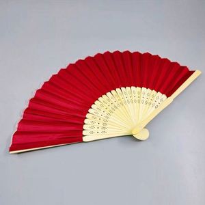 Abanico Plegable de Bambú con Diseño Artístico Tallado, Personalizable, para Decoración de Bodas y Regalos para Invitados, Ideal para Manualidades - Product Image 6