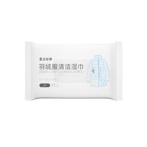 Lingettes nettoyantes pour manteaux en duvet, 12 pièces, jetables, sans rinçage, détachant portable pour vêtements - Product Image 2