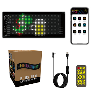 Écran LED couleur pleine gamme en gros, IP65, 16x32, écran souple, panneau d'affichage numérique programmable personnalisé pour <span class=keywords><strong>voiture</strong></span>/<span class=keywords><strong>camion</strong></span> - Product Image 5