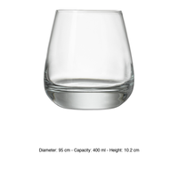 Verre à cocktail Luigi Bormioli Mixology Classic Club 40 cl H 10,2 cm Ø 9,5 cm