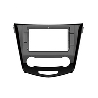 Meihua Car Radio Fascial Frame Panneau de tableau de bord pour Qashqai 2016 avec câbles RCA Faisceau de câblage 1 an de garantie