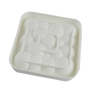 Cloud Pattern Mousse Silicone Cake Mold 200x200x55mm Baking Mold For French Pastry Bubble Fondant - Product Image 5