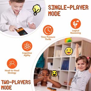 Nouveautés : Décodeur - Casse-tête : Déchifrez le Code - Jeu Éducatif Portable Multijoueur pour Enfants et Adultes (Plus de 10 000 Codes à Déchifrer) - Product Image 3