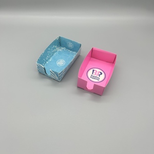 Cao Cấp Tùy Chỉnh Ice Pops Giấy Bao Bì Khay Có Thể Tái Chế Chống Rò Rỉ Thực Phẩm An Toàn Thiết Kế Cho Số Lượng Lớn Giao Hàng Lưu Trữ - Product Image 1