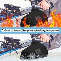 Couvre-chaussures isolants en néoprène OEM pour mains et pieds, pour bottes de ski, pour les skieurs sur neige
