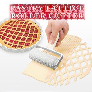 Gadget per cottura da cucina rullo per <span class=keywords><strong>Pizza</strong></span> in plastica di grandi dimensioni di piccole dimensioni trafilatura a rete coltello strumenti per imballaggio - Product Image 3