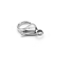 Vente en gros de colliers et bracelets en acier inoxydable 316 fermoirs mousquetons pour la fabrication de bijoux crochet de fixation d'accessoires