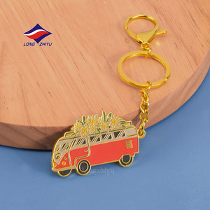 Longzhiyu, fabricant depuis 18 ans, porte-clés en métal rotatif personnalisé en émail, logo <span class=keywords><strong>de</strong></span> <span class=keywords><strong>voiture</strong></span> personnalisé, porte-clés - Product Image 2