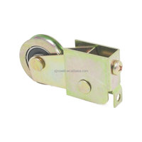 Rouleau coulissant pour porte patio en acier de haute qualité Cowell D1509, épaisseur 4 mm, faible bruit, design moderne, hauteur réglable, assemblage facile