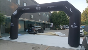 Arco Inflável Oxford Durável para Entrada e Saída, Infláveis Publicitários com Bomba de Ar e Bolsa de Transporte para Competições de Futebol - Product Image 6
