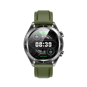 2025 New Arrival người đàn ông của kinh doanh Smartwatch 1.43 "AMOLED màn hình 360 xoay NFC Silicone ban nhạc IP68 không thấm nước Heart Rate Monitor - Product Image 3