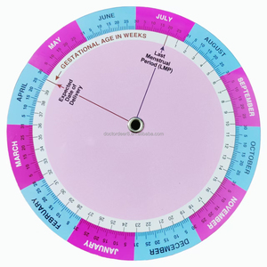 <span class=keywords><strong>Calculadora</strong></span> de disco de Obstetricia y Ginecología rosa, tabla de <span class=keywords><strong>Fecha</strong></span> de nacimiento de embarazo, predice la <span class=keywords><strong>fecha</strong></span> de entrega de la tarjeta de ciclo de embarazo para mujeres - Product Image 1