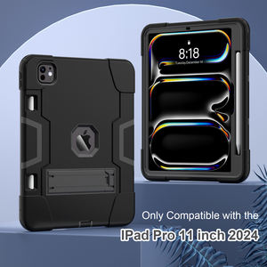 Funda Resistente para Tablet <span class=keywords><strong>iPad</strong></span> <span class=keywords><strong>Pro</strong></span> 11 Pulgadas 2024 M4 /<span class=keywords><strong>Pro</strong></span> 11\" 2025 M5 con Soporte para Lápiz, Funda Protectora de Silicona y Plástico Resistente a Golpes - Product Image 3