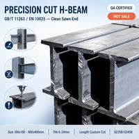 Prix de gros Poutres en H en acier ASTM A572, profilés en H Q235B A36 Q345B S235JR S355JR S275JR 100x100-400x400 6m pour structure en acier